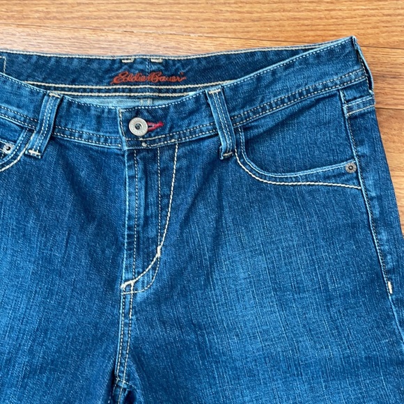 Eddie Bauer Denim Crop Pants NWT - Picture 3 of 15